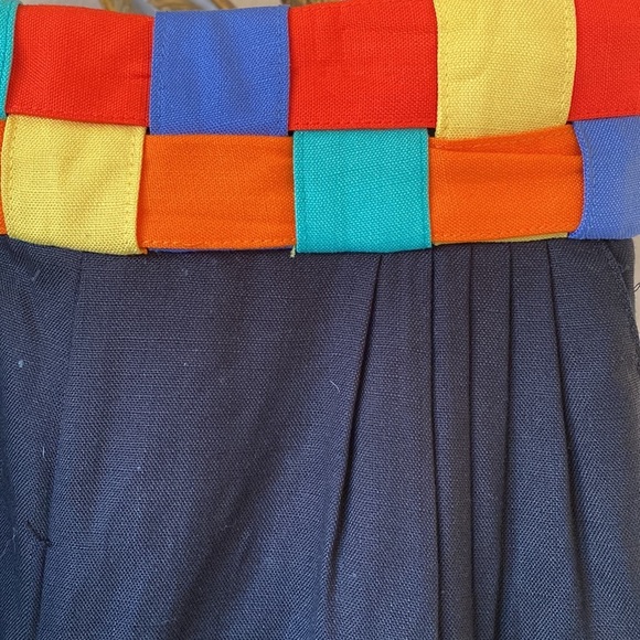 90s color block culottes shorts‎ - Picture 5 of 8